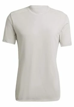 Adidas Performance DESIGNED 4 TRAINING HEAT.RDY HIIT TEE - Sports T-shirt - Beige -adidas Performance Shop 2d721a2029874563bb00809a53c55b11