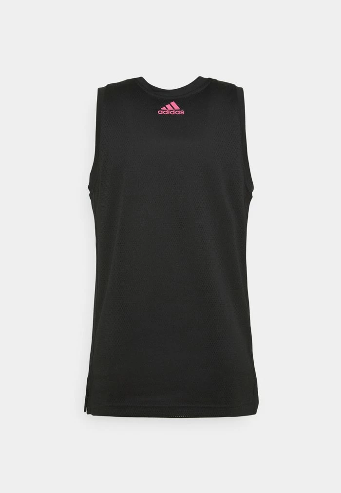 Adidas Performance DOLLA BASKETBALL LILLARD PRIMEGREEN SLEEVELESS - Top - Black 4 Adidas Performance DOLLA BASKETBALL LILLARD PRIMEGREEN SLEEVELESS - Top - Black - Image 2