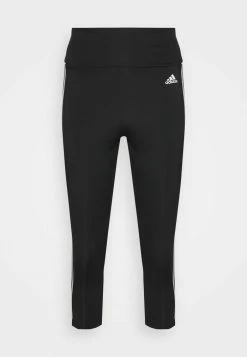 Adidas Performance 3/4 Sports Trousers - Black/white -adidas Performance Shop 2e483f81afd84c78b391f10ee032eee4