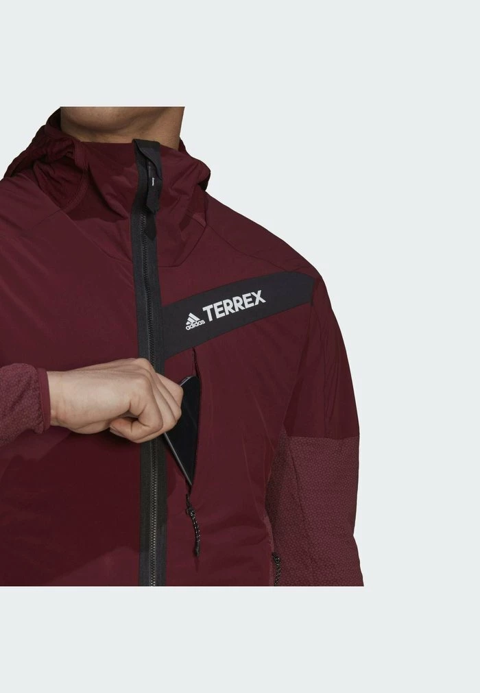Adidas Performance Fleece Jacket - Burgundy 8 Adidas Performance Fleece Jacket - Burgundy - Image 6