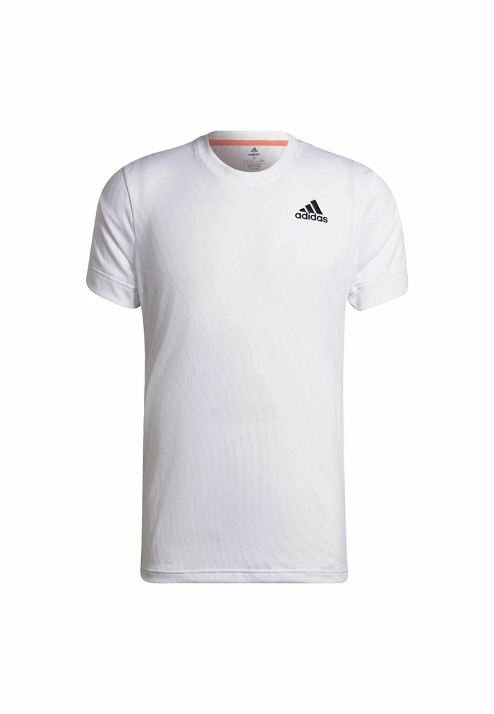 Adidas Performance TENNIS FREELIFT - Basic T-shirt - White 4 Adidas Performance TENNIS FREELIFT - Basic T-shirt - White - Image 2