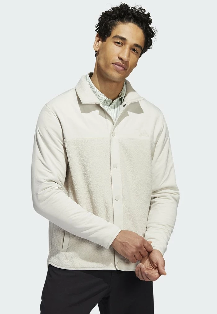 Adidas Performance CHORE - Fleece Jacket - Beige 3 Adidas Performance CHORE - Fleece Jacket - Beige