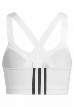 Adidas Performance IMPACT LUXE - Sports Bra - White -adidas Performance Shop 2efda0b592ae47b49bd5b79bacc3e6d1