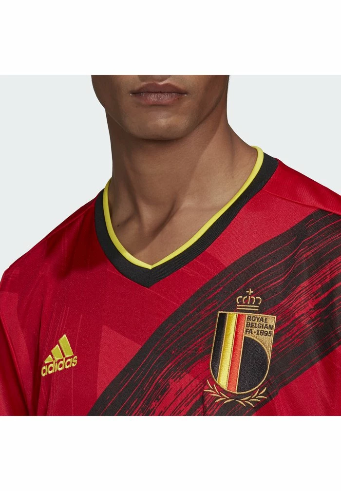 Adidas Performance BELGIUM RBFA HOME JERSEY - Club Wear - Red 6 Adidas Performance BELGIUM RBFA HOME JERSEY - Club Wear - Red - Image 4
