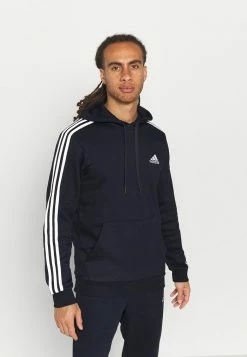 Adidas Performance 3 STRIPES ESSENTIALS - Hoodie - Legend Ink/white