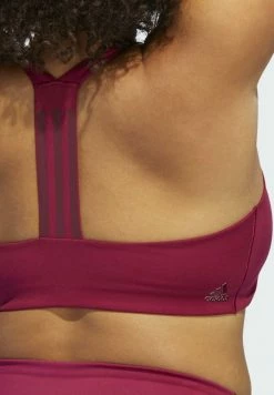 Adidas Performance DEPORTIVO - Medium Support Sports Bra - Red -adidas Performance Shop 2f56ac99a37542e880b3d5b88045dea8