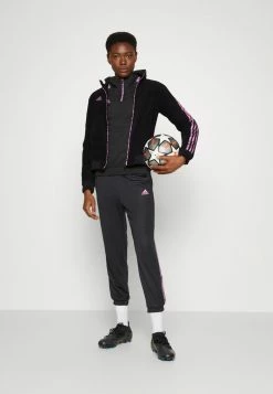 Adidas Performance TIRO JACKET WINTERIZED - Fleece Jacket - Black/pulse Lilac -adidas Performance Shop 2f6bb14fb08e42b39a3e0c0f2e59cb94