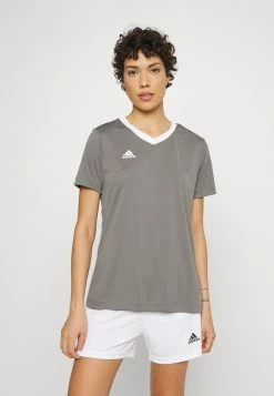 Adidas Performance ENTRADA - Basic T-shirt - Grey