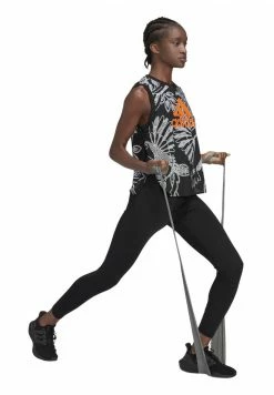 Adidas Performance FARM TANK - Top - Black/app Signal Orange -adidas Performance Shop 2fe0fde5ae984400aec95f9dc5595b05