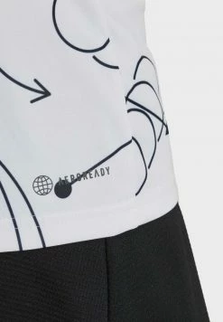 Adidas Performance GRAPHIC - Top - White -adidas Performance Shop 305a88db69d348f796296baad94af592