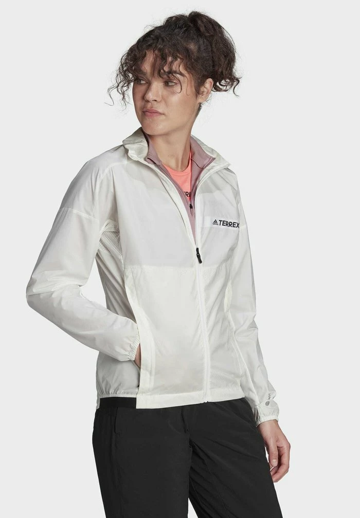 Adidas Performance WIND - Windbreaker - White 3 Adidas Performance WIND - Windbreaker - White