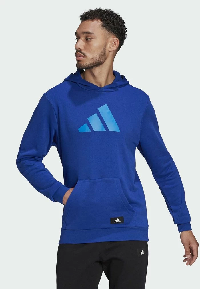 Adidas Performance Hoodie - Blue 3 Adidas Performance Hoodie - Blue