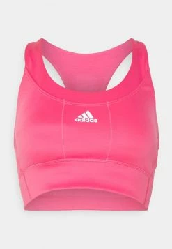 Adidas Performance RUN - Medium Support Sports Bra - Pulse Magenta -adidas Performance Shop 31568035dd8e4a52a4fd32c8e900b352