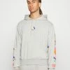 Adidas Performance PRIDE HOODIE - Hoodie - Medium Grey Heather -adidas Performance Shop 318908fe6d194a07b4e401d60bf07754