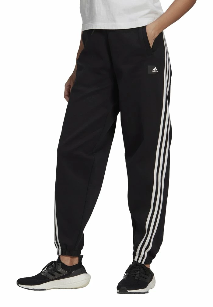 Adidas Performance 3-STRIPES - Tracksuit Bottoms - Black 3 Adidas Performance 3-STRIPES - Tracksuit Bottoms - Black