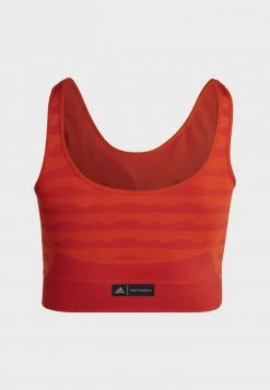 Adidas Performance MMK AKNIT B IN - Medium Support Sports Bra - Orange -adidas Performance Shop 31e7bf8d074f42d6af8a2fbfa608feb0