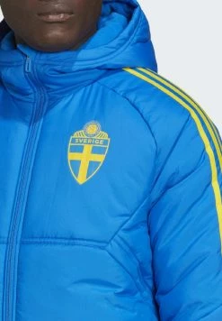 Adidas Performance SWEDEN CONDIVO - Winter Jacket - Glow Blue Eqt Yellow -adidas Performance Shop 31f4eca507f24ab885c255437ccc5366