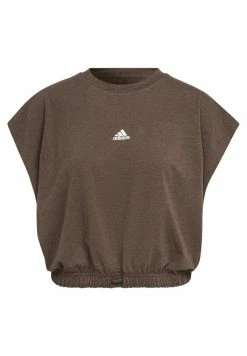 Adidas Performance HYPERGLAM SLVL - Sports T-shirt - Brown 16 Adidas Performance HYPERGLAM SLVL - Sports T-shirt - Brown -adidas Performance Shop 320f328a23f04adaa8140608130987e9