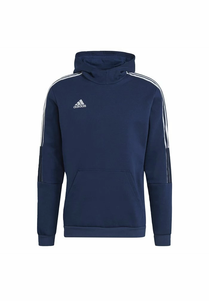 Adidas Performance TIRO SWEAT HOODIE - Hoodie - Blue 7 Adidas Performance TIRO SWEAT HOODIE - Hoodie - Blue - Image 5