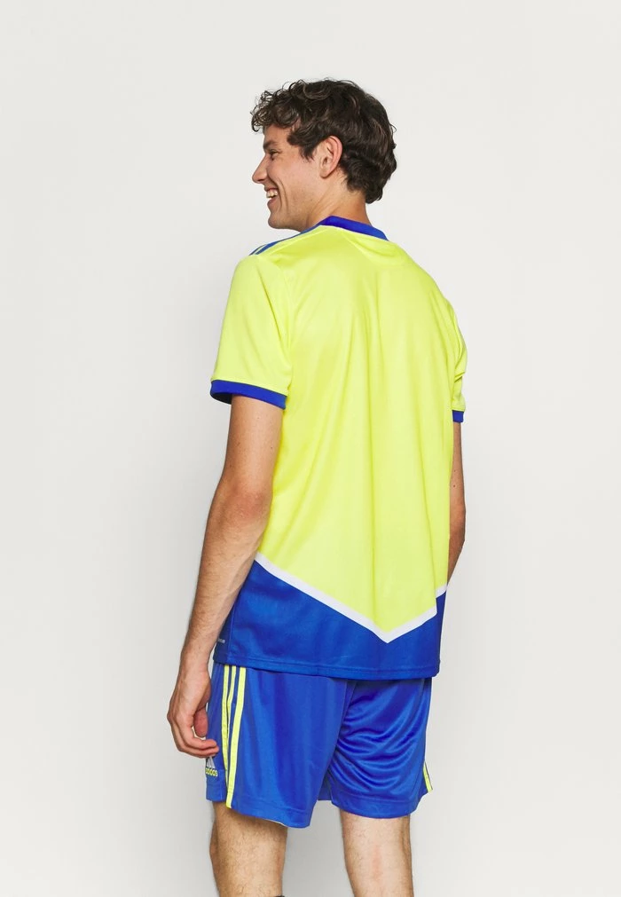 Adidas Performance JUVENTUS TURIN 3 - Club Wear - Shock Yellow/hi Res Blue 5 Adidas Performance JUVENTUS TURIN 3 - Club Wear - Shock Yellow/hi Res Blue - Image 3
