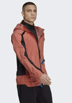 Adidas Performance UTILITAS - Hardshell Jacket - Brown -adidas Performance Shop 33833752c8d54a2fb085951637f14e2a