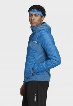 Adidas Performance MT HYBR INS JKT - Outdoor Jacket - Blue -adidas Performance Shop 3389d0218ec044809e32c39d06a9af54