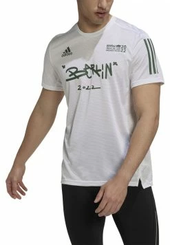 Adidas Performance EVENT - Print T-shirt - White -adidas Performance Shop 33db3bd035da4417b70dc9315b6c1139