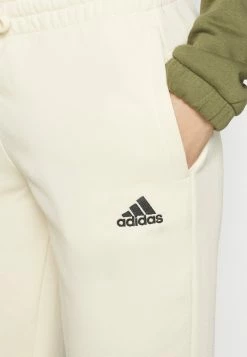 Adidas Performance ESSENTIALS FRENCH TERRY LOGO - Tracksuit Bottoms - Ecru Tint/black 11 Adidas Performance ESSENTIALS FRENCH TERRY LOGO - Tracksuit Bottoms - Ecru Tint/black -adidas Performance Shop 346365a076e94b36839368499048dc3a