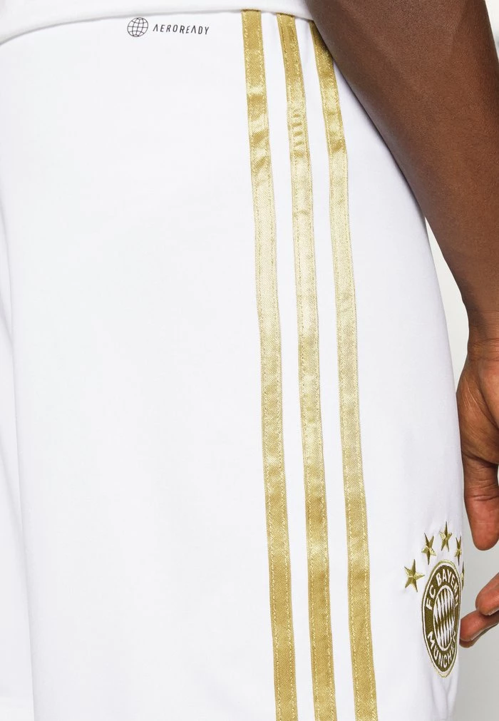 Adidas Performance FC BAYERN MÜNCHEN AWAY SHORT - Sports Shorts - White 8 Adidas Performance FC BAYERN MÜNCHEN AWAY SHORT - Sports Shorts - White - Image 6