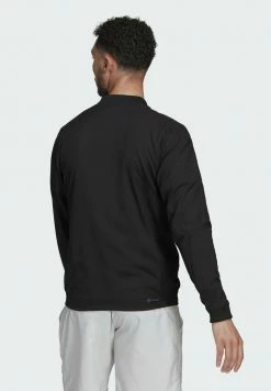 Adidas Performance TENNIS STRETCH-WOVEN - Bomber Jacket - Black -adidas Performance Shop 348c8f93596a4cb1b08462b8b512f7c3