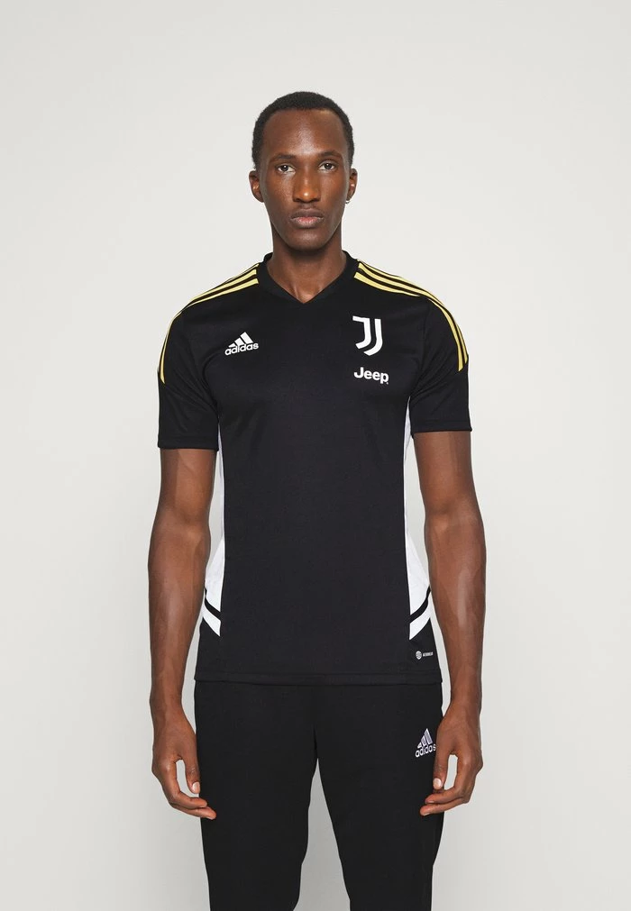 Adidas Performance JUVENTUS TURIN TRAININGS - Sports T-shirt - Black 3 Adidas Performance JUVENTUS TURIN TRAININGS - Sports T-shirt - Black