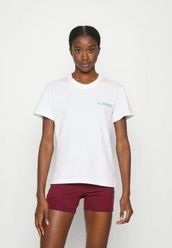 Adidas Performance GRAPHICS TEE - Print T-shirt - White -adidas Performance Shop 34b4fc5461364abd9bd5b35254b8edaa