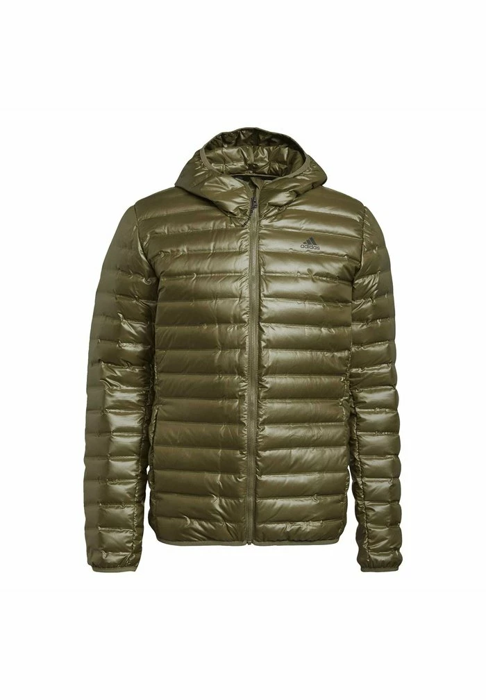 Adidas Performance VARILITE HOODED DOWN - Winter Jacket - Focus Olive 10 Adidas Performance VARILITE HOODED DOWN - Winter Jacket - Focus Olive - Image 8