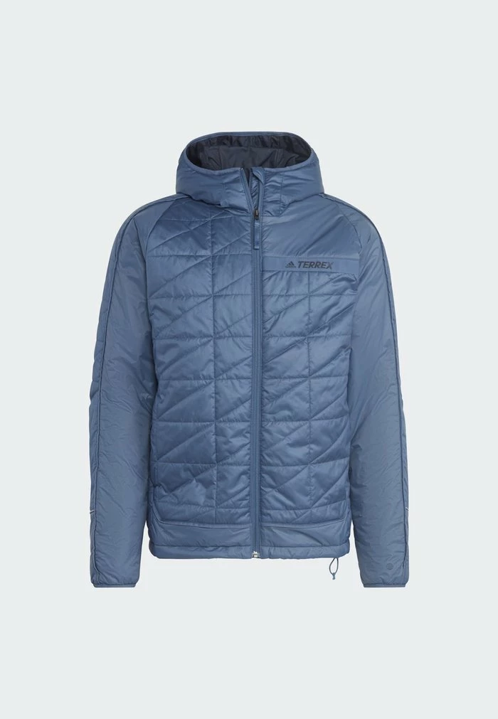 Adidas Performance MT SY INS HOO J - Outdoor Jacket - Blue 11 Adidas Performance MT SY INS HOO J - Outdoor Jacket - Blue - Image 9