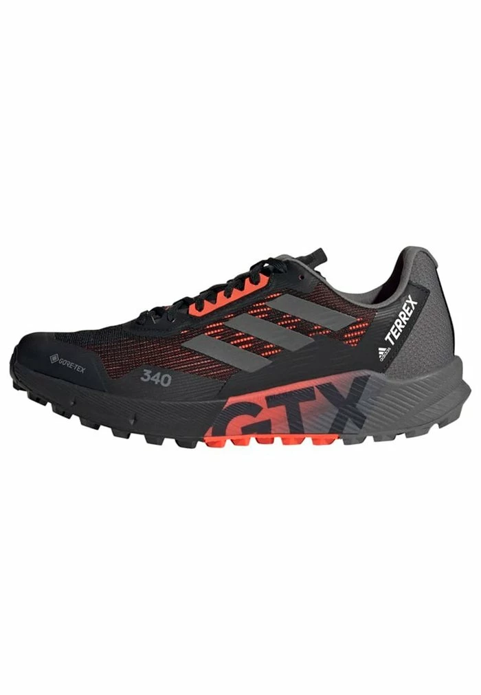 Adidas Performance TERREX AGRAVIC FLOW - Trail Running Shoes - Black 3 Adidas Performance TERREX AGRAVIC FLOW - Trail Running Shoes - Black