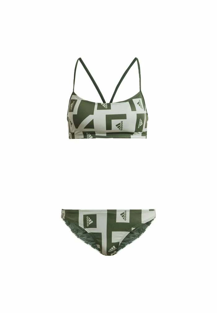 Adidas Performance LOGO GRAPHIC - Bikini - Green 9 Adidas Performance LOGO GRAPHIC - Bikini - Green - Image 7