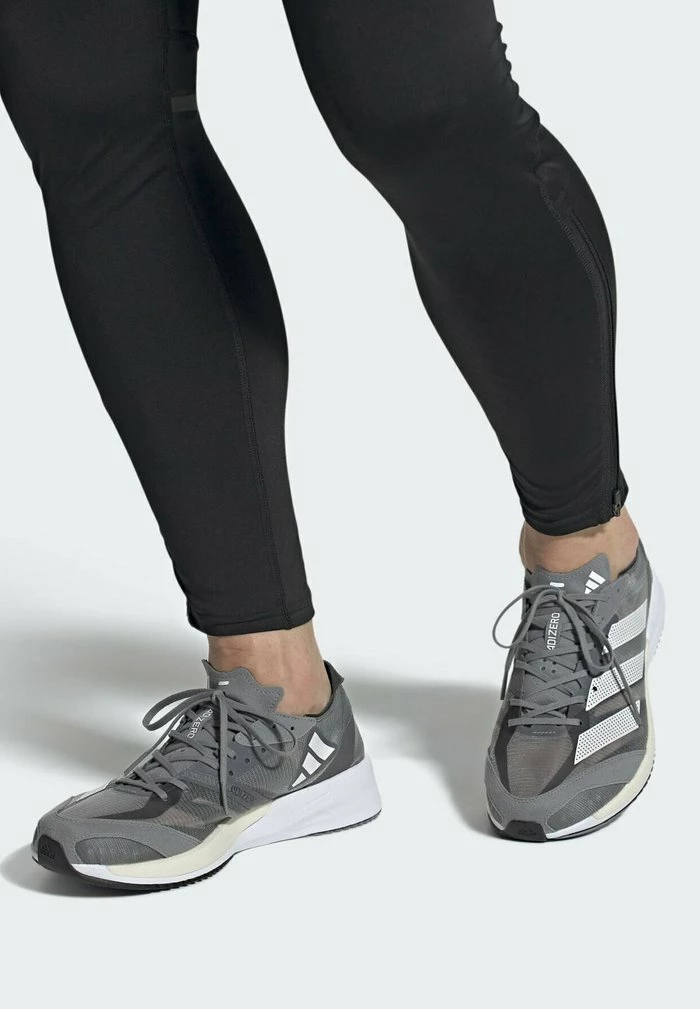 Adidas Performance ADIZERO ADIOS 7 - Minimalist Running Shoes - Grey 3 Adidas Performance ADIZERO ADIOS 7 - Minimalist Running Shoes - Grey