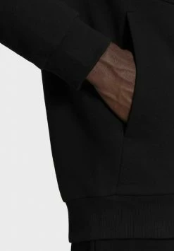 Adidas Performance ESSENTIAL - Zip-up Sweatshirt - Black -adidas Performance Shop 368d1711498e4cd596af2bfa178cbb78