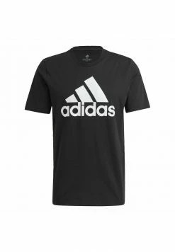 Adidas Performance ESSENTIALS BIG LOGO T-SHIRT - Print T-shirt - Black -adidas Performance Shop 37d2915bdaca4198b5cad7f3cec30cc2