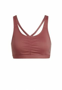 Adidas Performance COREESSENTIALS MEDIUM-SUPPORT - Medium Support Sports Bra - Red -adidas Performance Shop 37dfccabc62a431eab140b7adcebeb69