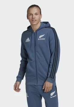 Adidas Performance RUGBY - Zip-up Sweatshirt - Blue