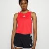 Adidas Performance HEAT.RDY TANK - Sports T-shirt - Vivid Red -adidas Performance Shop 380077ead2634f5cba7e23f8142c70c5