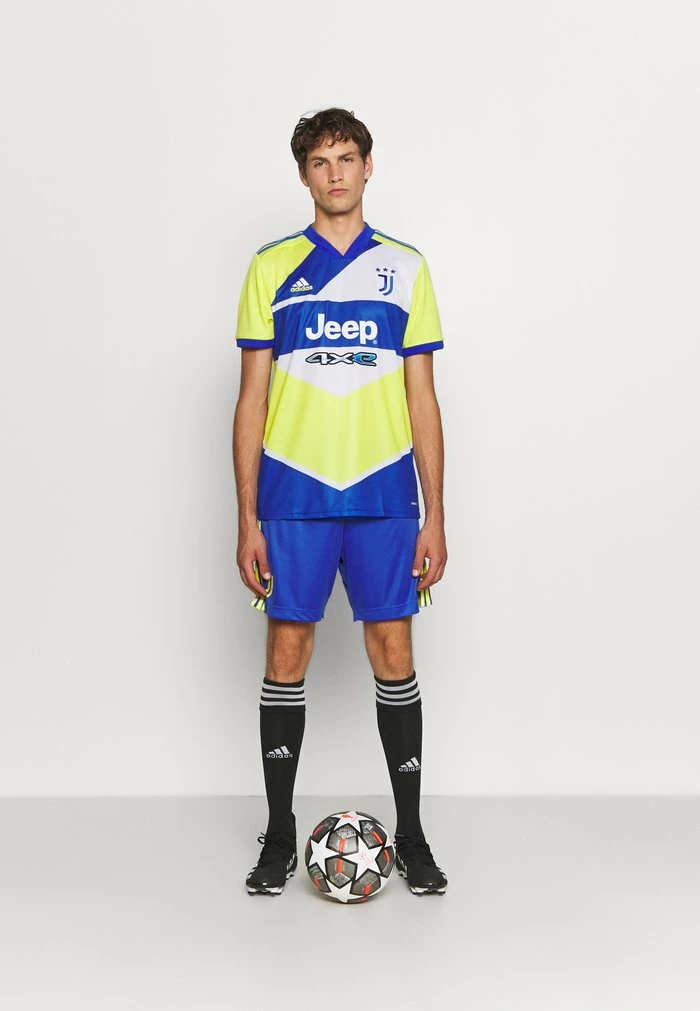 Adidas Performance JUVENTUS TURIN 3 - Club Wear - Shock Yellow/hi Res Blue 4 Adidas Performance JUVENTUS TURIN 3 - Club Wear - Shock Yellow/hi Res Blue - Image 2
