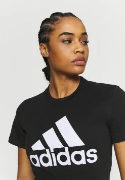 Adidas Performance W BL T - Print T-shirt - Black/white -adidas Performance Shop 382492a632b34082a8850a724518e72d
