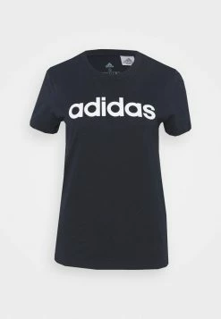 Adidas Performance LOUNGEWEAR ESSENTIALS SLIM LOGO - Print T-shirt - Legend Ink/white 12 Adidas Performance LOUNGEWEAR ESSENTIALS SLIM LOGO - Print T-shirt - Legend Ink/white -adidas Performance Shop 382773038b25463886f230b282dd8ab2