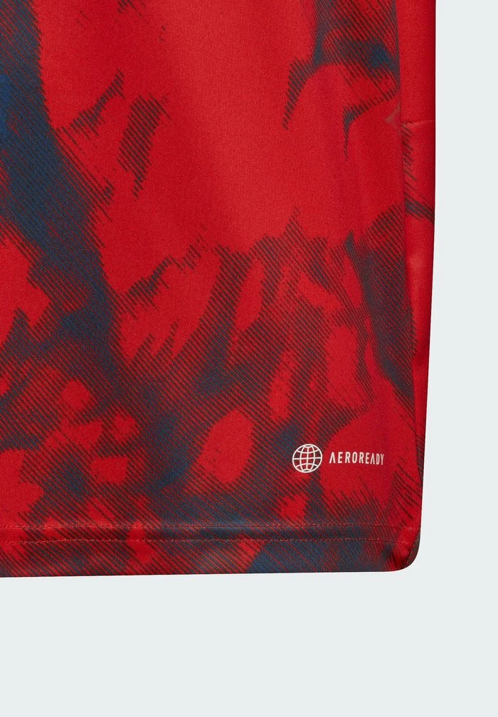 Adidas Performance OLYMPIQUE LYONNAIS 22/23 AWAY - Football Shirt - Red 6 Adidas Performance OLYMPIQUE LYONNAIS 22/23 AWAY - Football Shirt - Red - Image 4