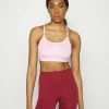 Adidas Performance GOOD - Light Support Sports Bra - Clear Pink -adidas Performance Shop 38715a9c466b423a8141359d06a8e4a7