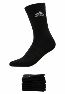 Adidas Performance CUSH 6 PACK - Sports Socks - Black -adidas Performance Shop 3903397f7ea848b685dbb36bdec12ea6