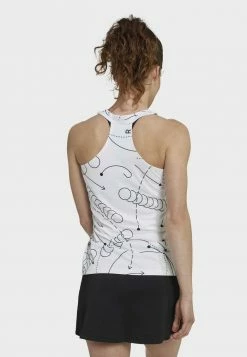 Adidas Performance GRAPHIC - Top - White -adidas Performance Shop 39226de6d56d47a3911abb7e1f83e507