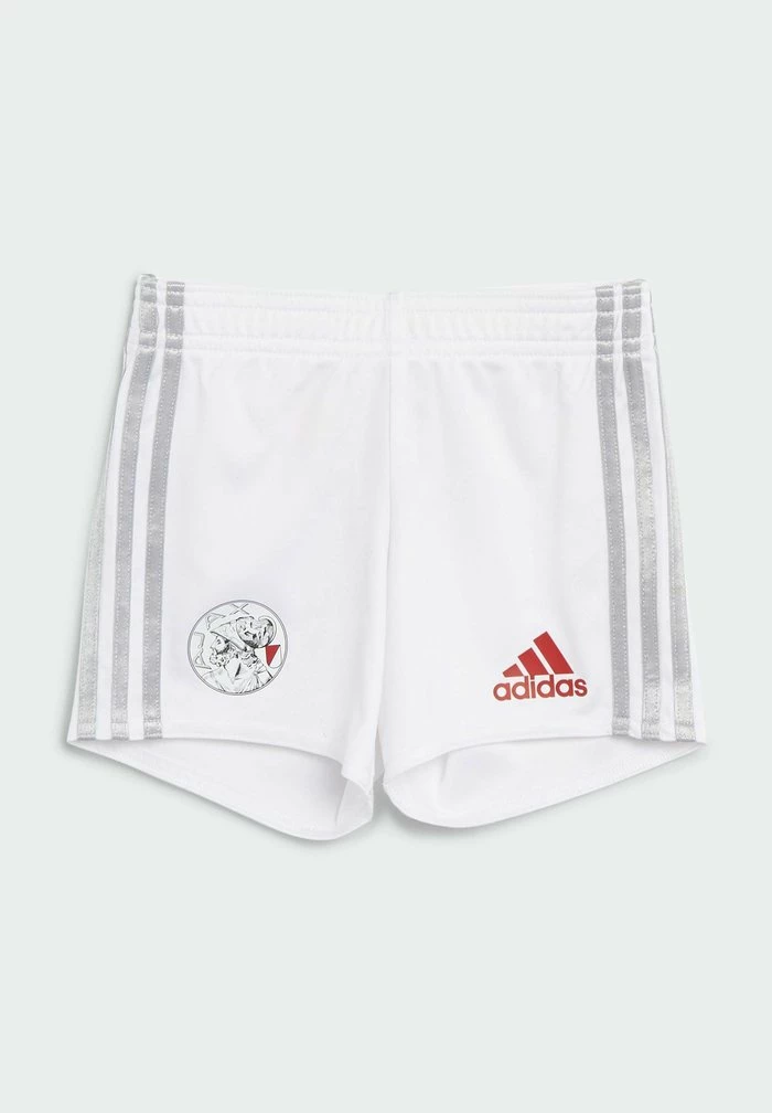 Adidas Performance AJAX SET - Sports Shorts - White Red 5 Adidas Performance AJAX SET - Sports Shorts - White Red - Image 3